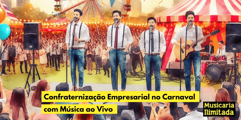 Confraternização Empresarial no Carnaval Celebrando com Música ao Vivo e Bandas Profissionais (2)