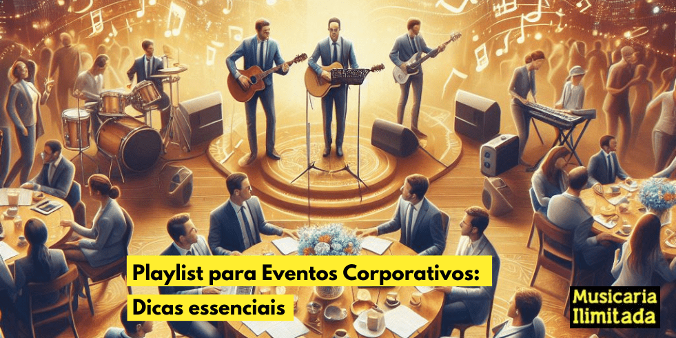 Playlist para Eventos Corporativos dicas essenciais