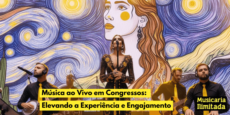 Música ao Vivo em Congressos Elevando a Experiência e Engajamento